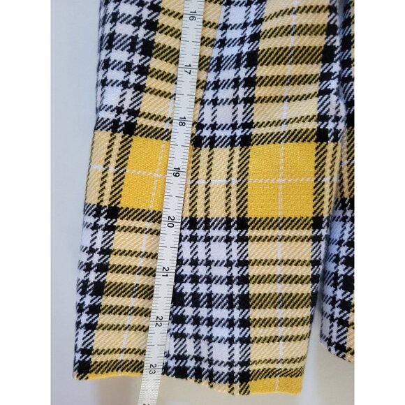 Veronica Beard Yellow Miller Plaid Blazer Jacket size XS Clueless Preppy 90s - Picture 14 of 14